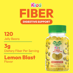 Close-up of Lemon Blast flavor jelly beans