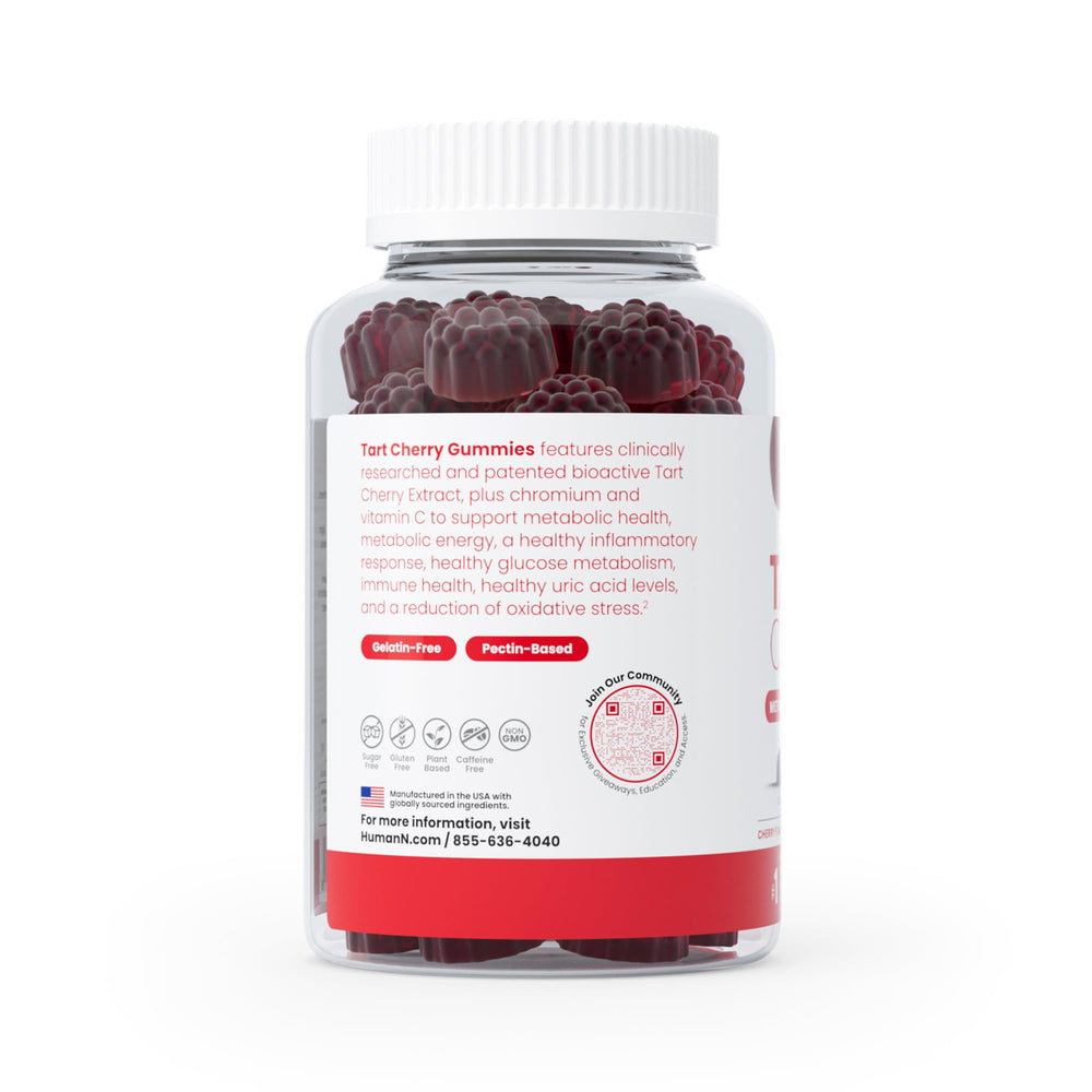 Two gummies serving image and serving size illustration