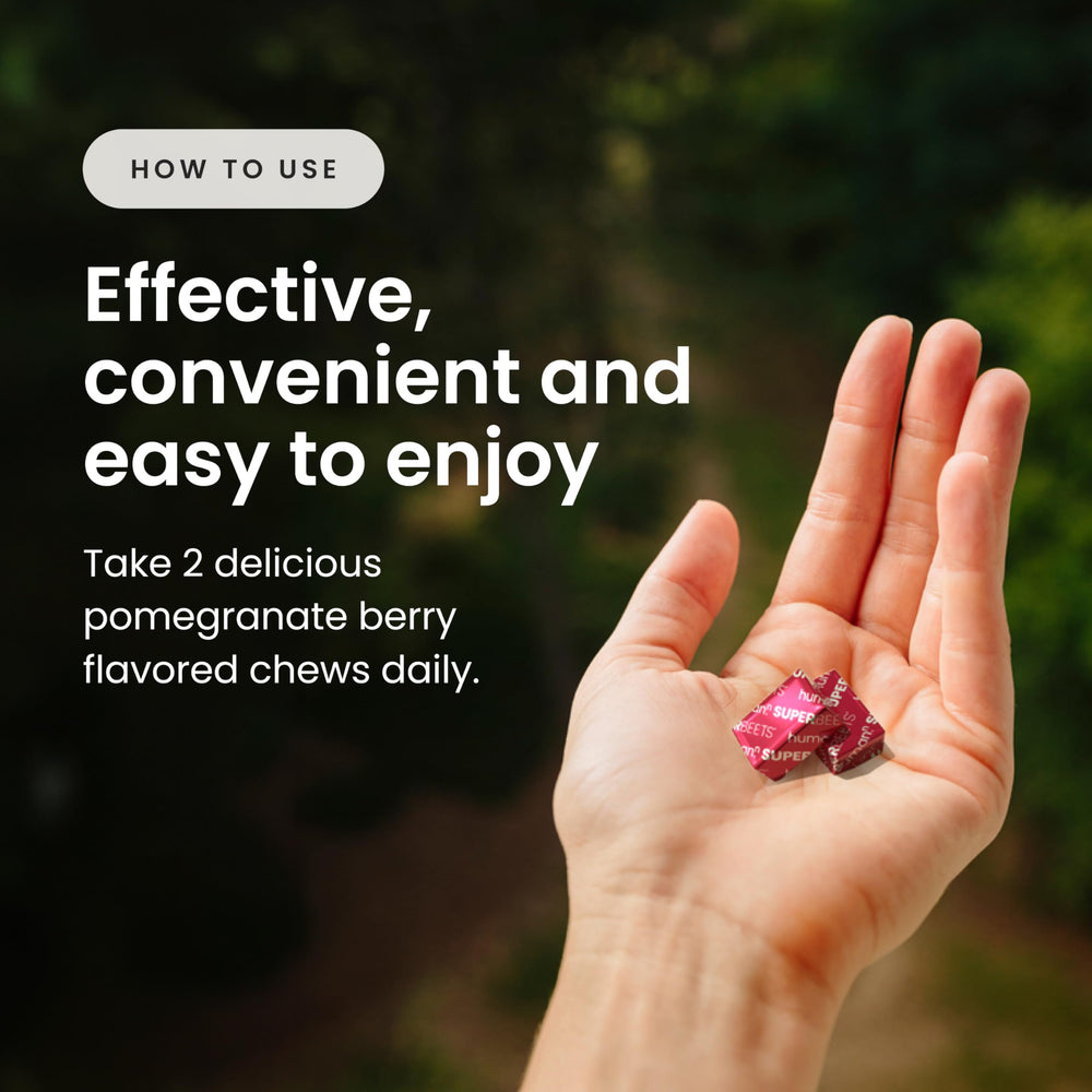 Humann SuperBeets packaging box display for everyday use
