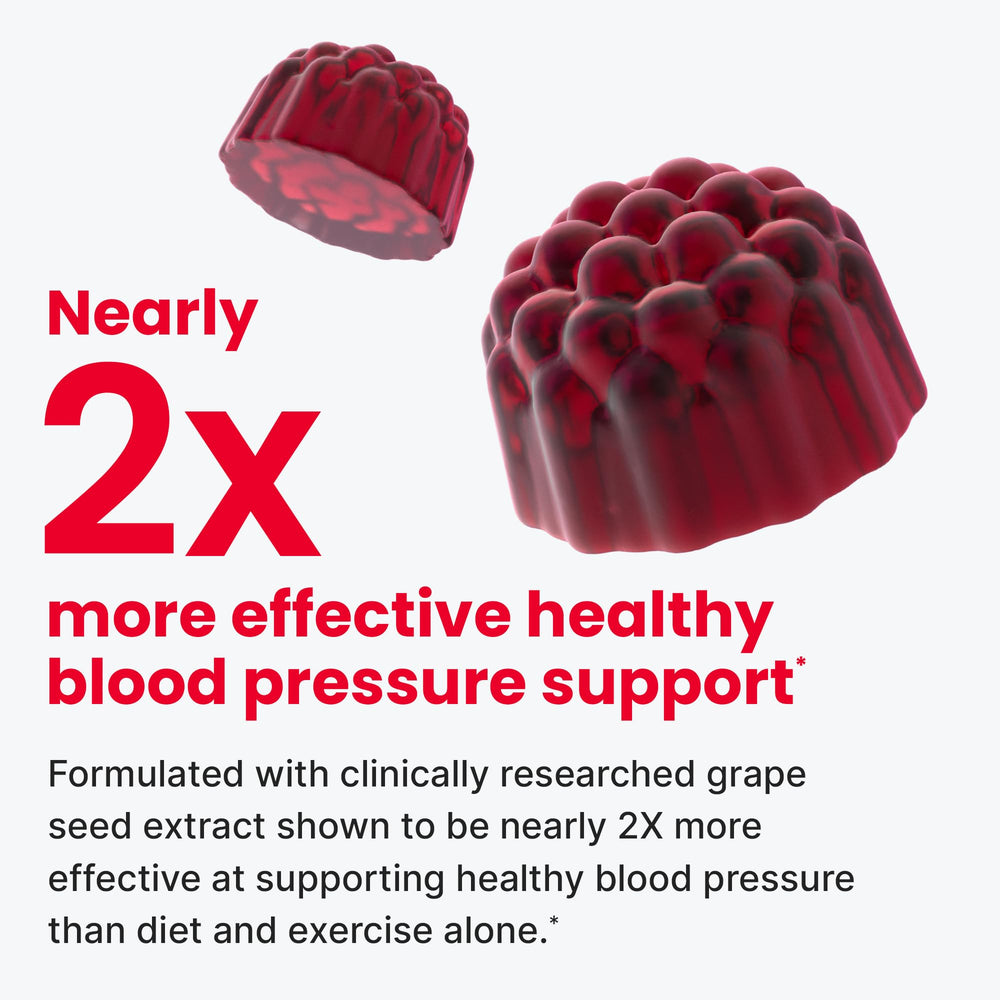 Sugar-free, vegan-friendly labeling on SuperBeets Heart Gummies