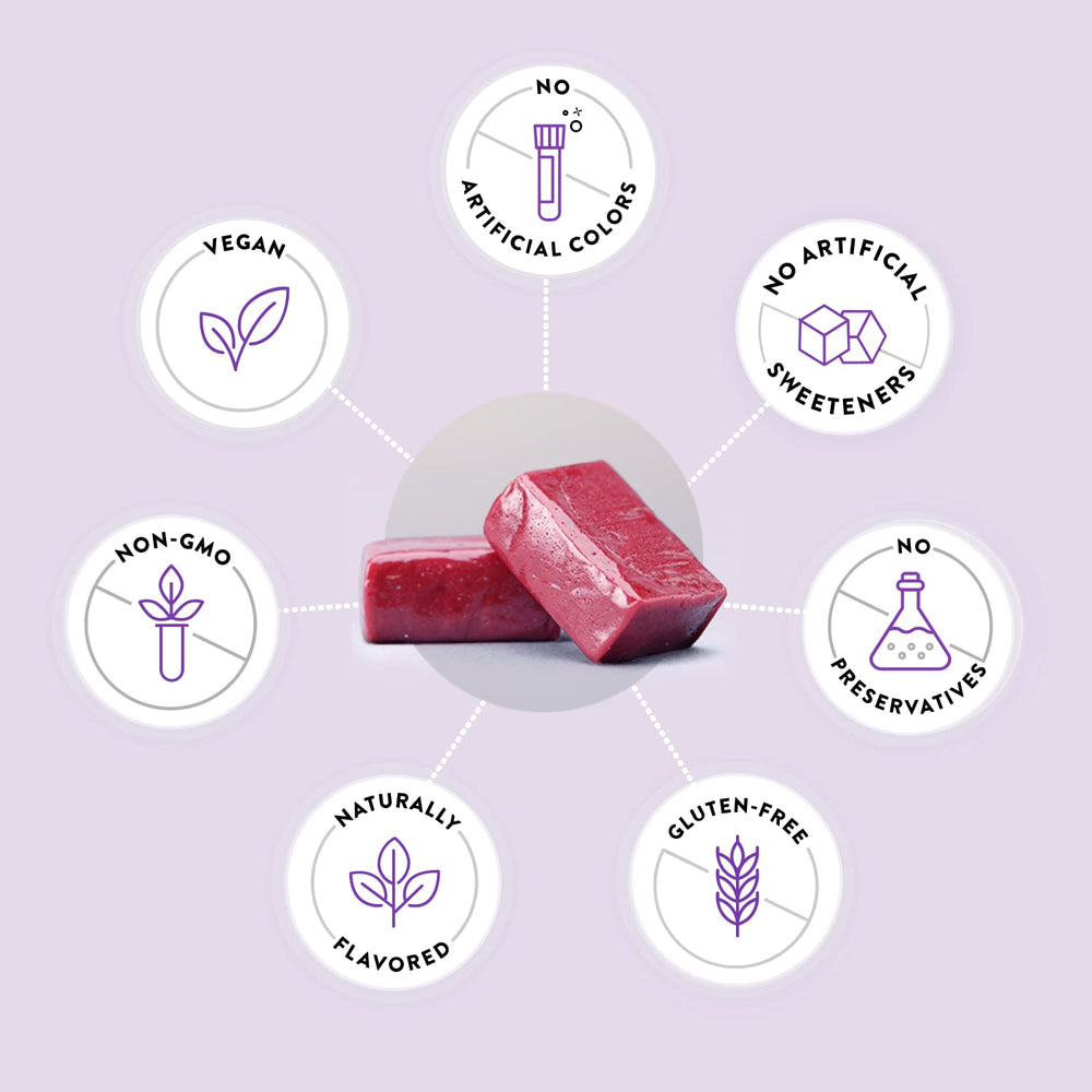 Non-GMO, gluten-free and vegan certification icons