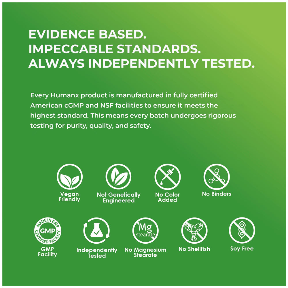 HUMANX Spermidine+ product packaging and bottle