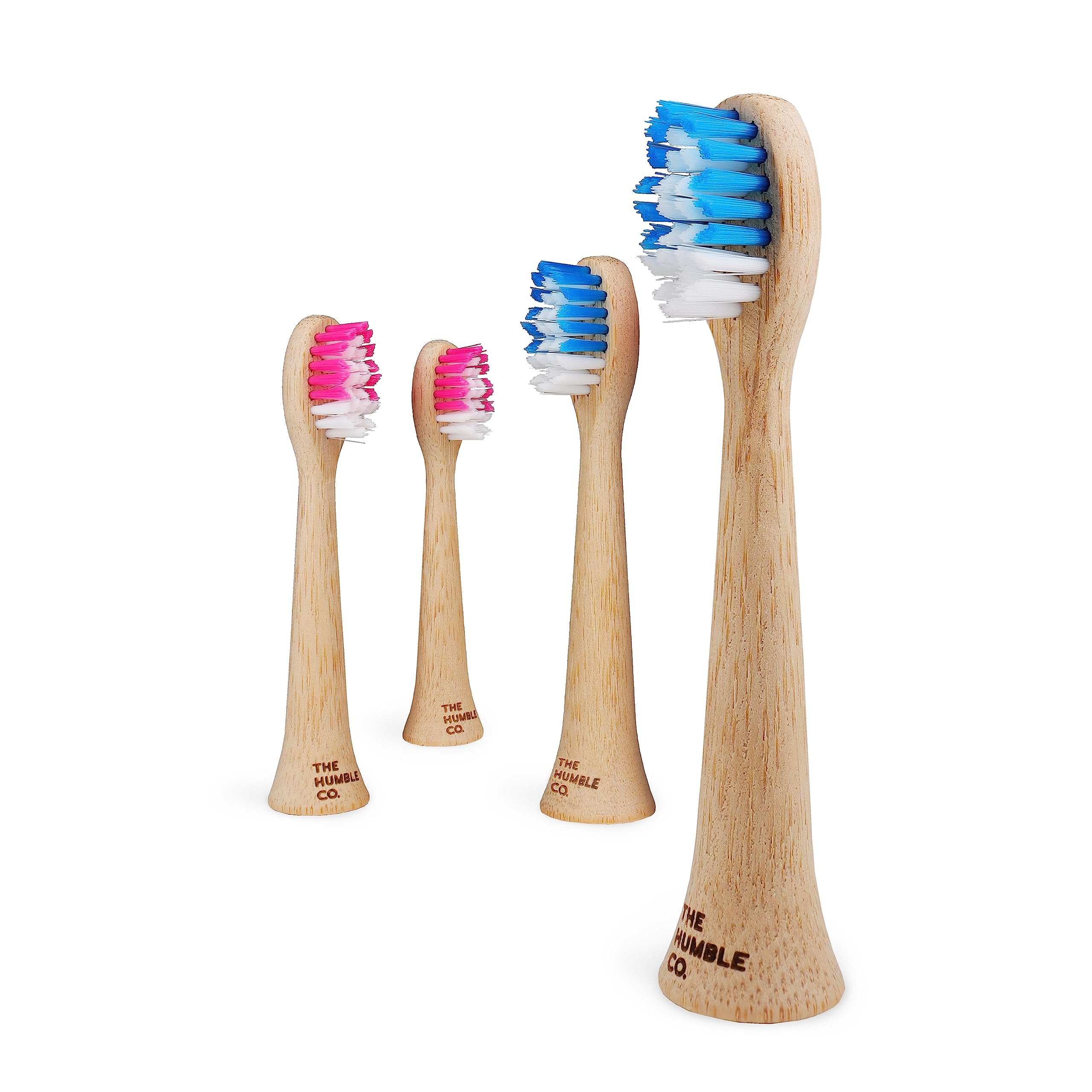 Unboxed Humble Co bamboo 4-pack with branding