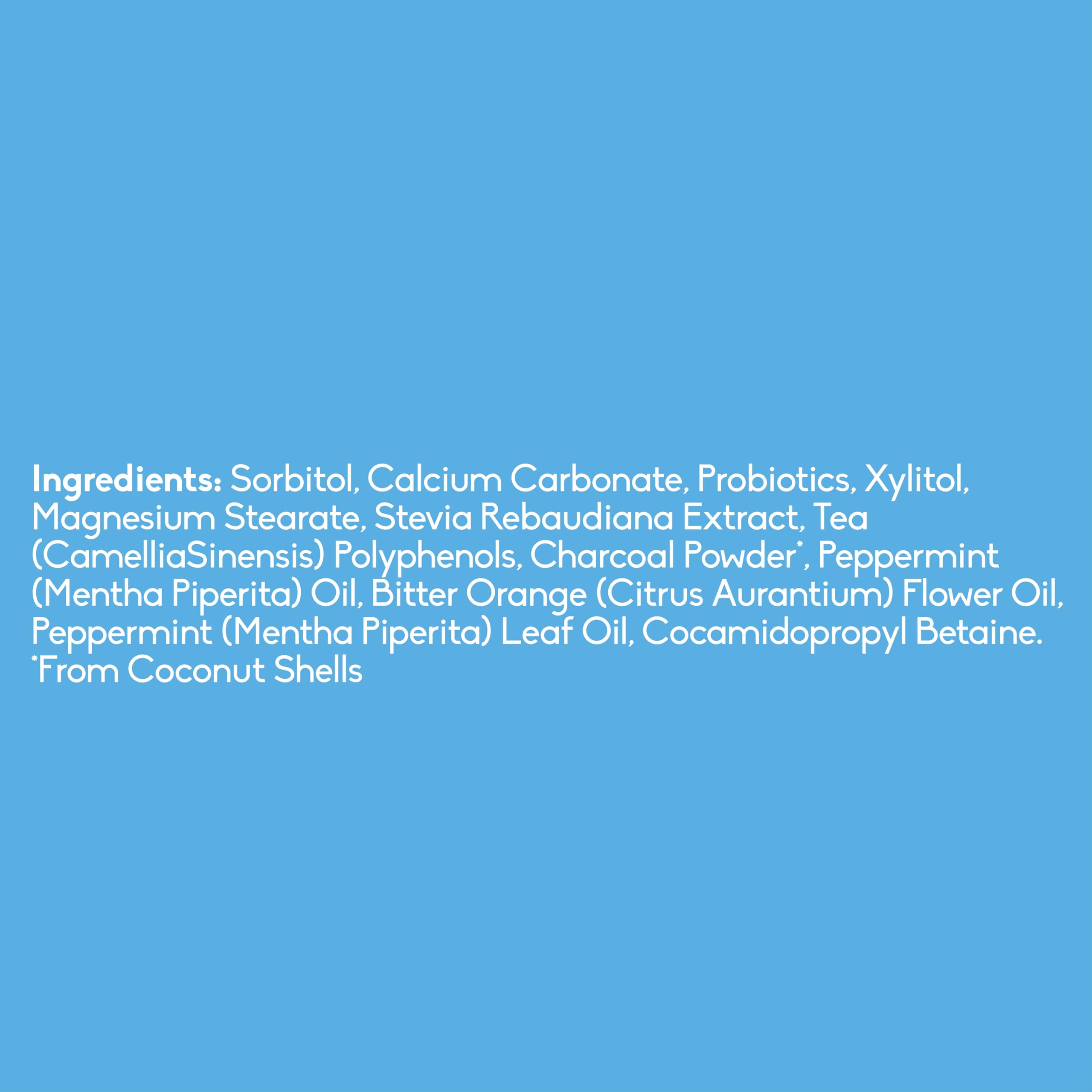 Travel size zero fluoride toothpaste tablets