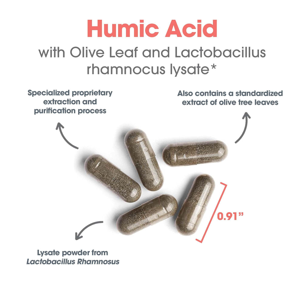 Immune health support graphic for Humic-Monolaurin Complex