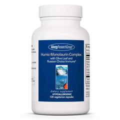 Product image showing Allergy Research Group Humic-Monolaurin Complex immune-support capsules