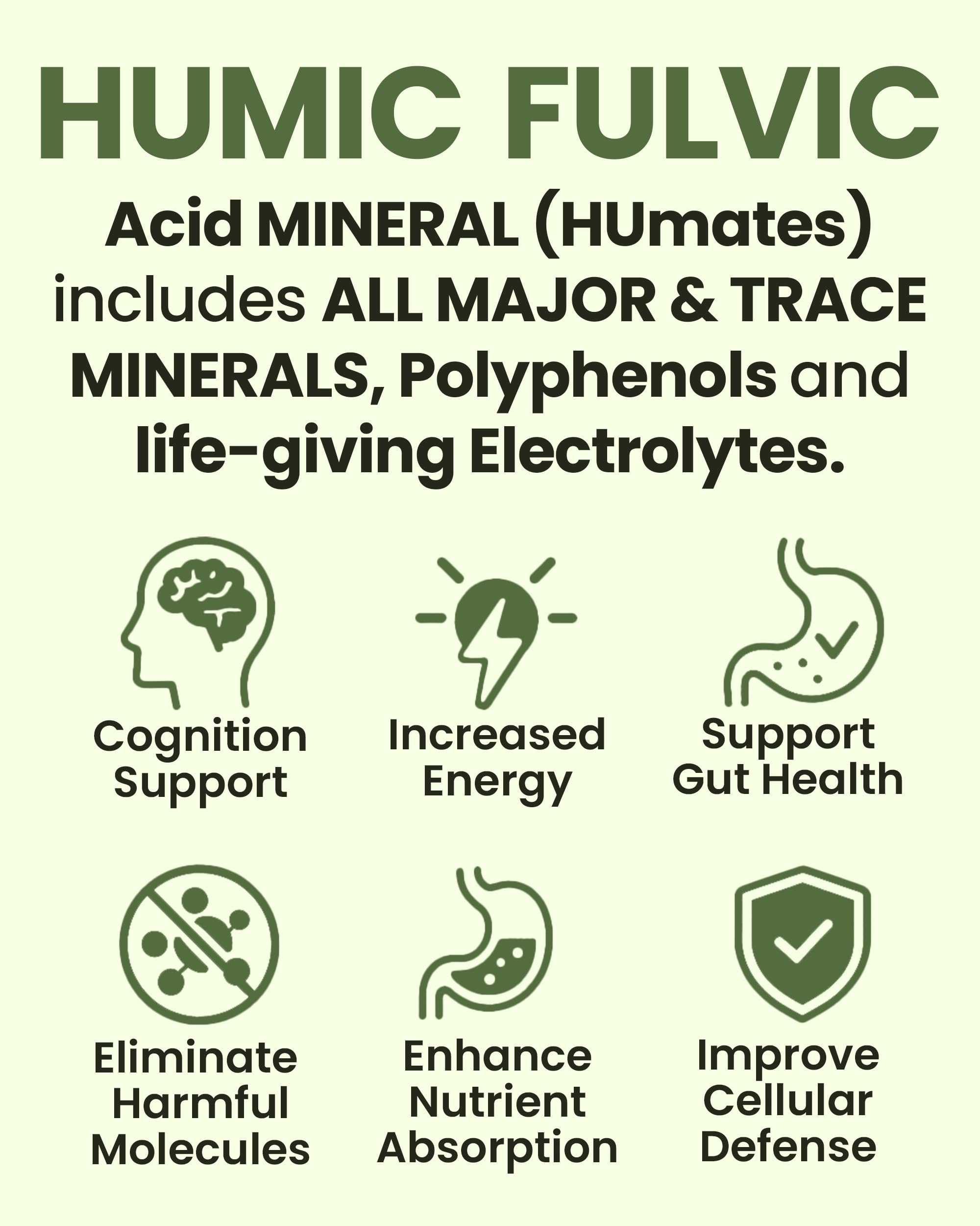 Humineral bottle side view