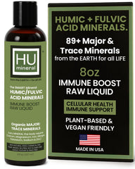 Humineral raw liquid mineral bottle 8 oz