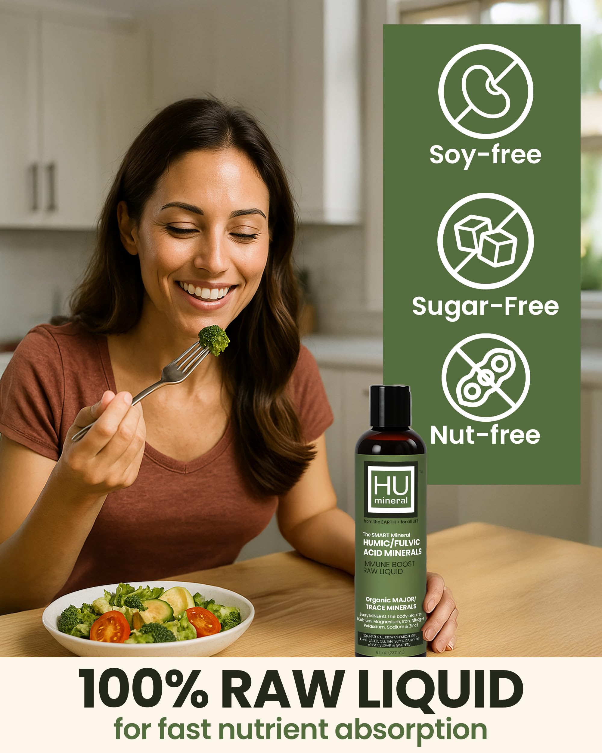 Humic acid illustration for Humineral