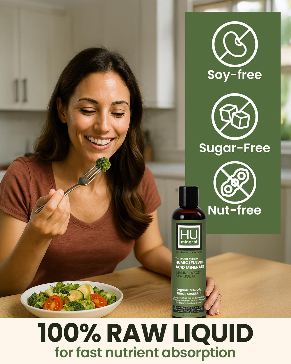 Humic acid illustration for Humineral