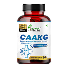 Humming Herbs CAAKG 500 mg bottle with 90 capsules