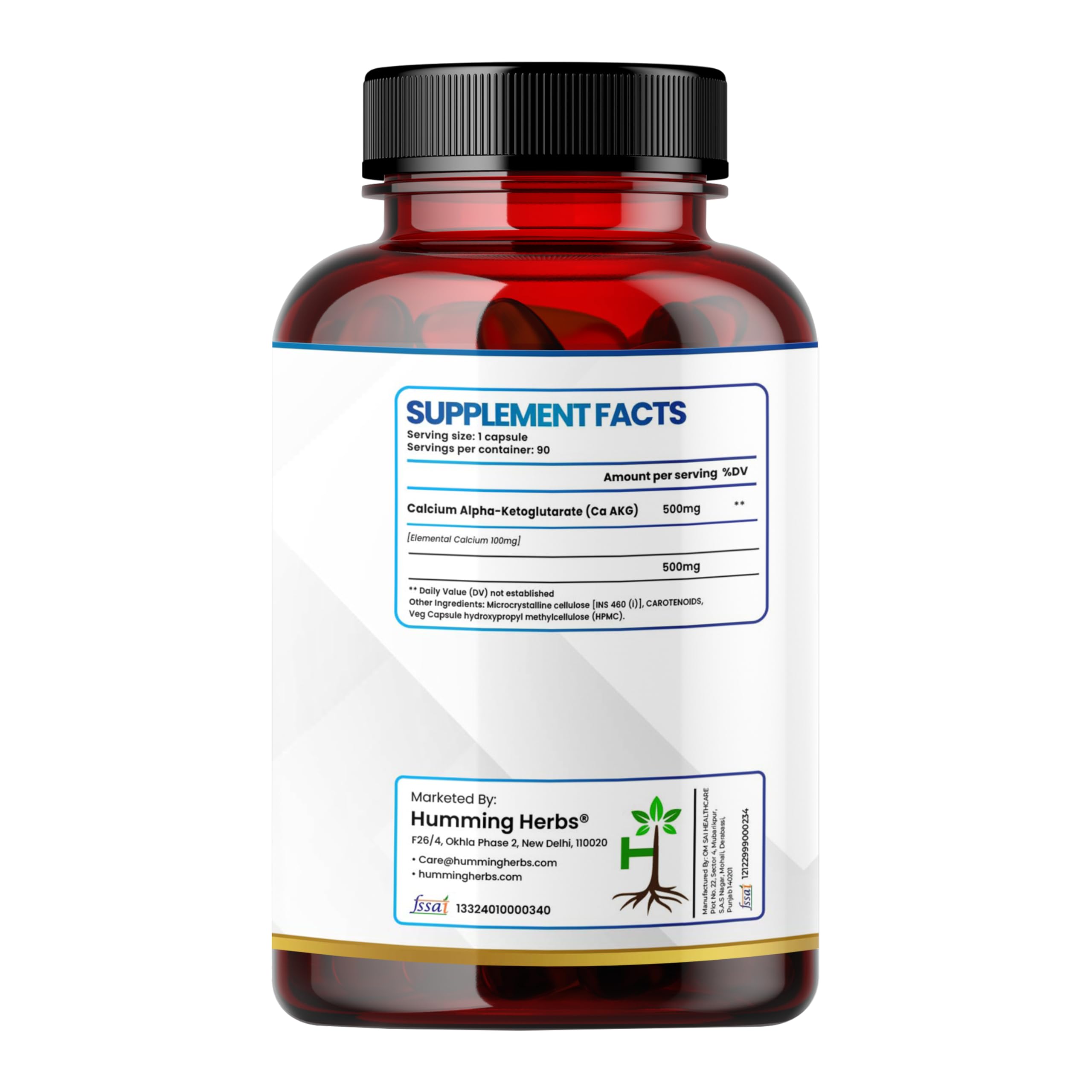 Gluten-free, soy-free, dairy-free CAKG supplement