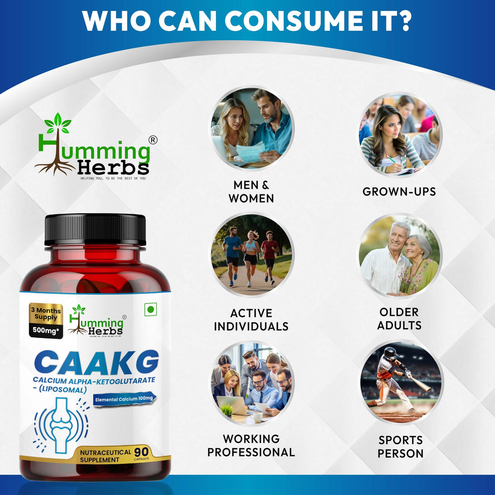 Daily wellness with CAKG capsules