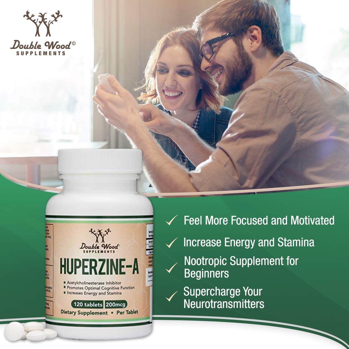 Huperzine A 200mcg ingredients and supplement facts