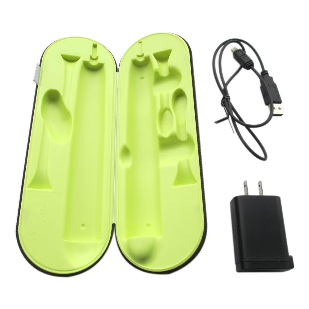 HX9210 travel charger case with USB cable and wall adapter