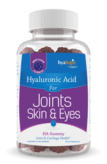 Front view of Hyalogic Hyaluronic Acid Gummies Mixed Berry 30-count