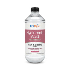 Hyalogic Liquid Hyaluronic Acid Supplement bottle 12 oz