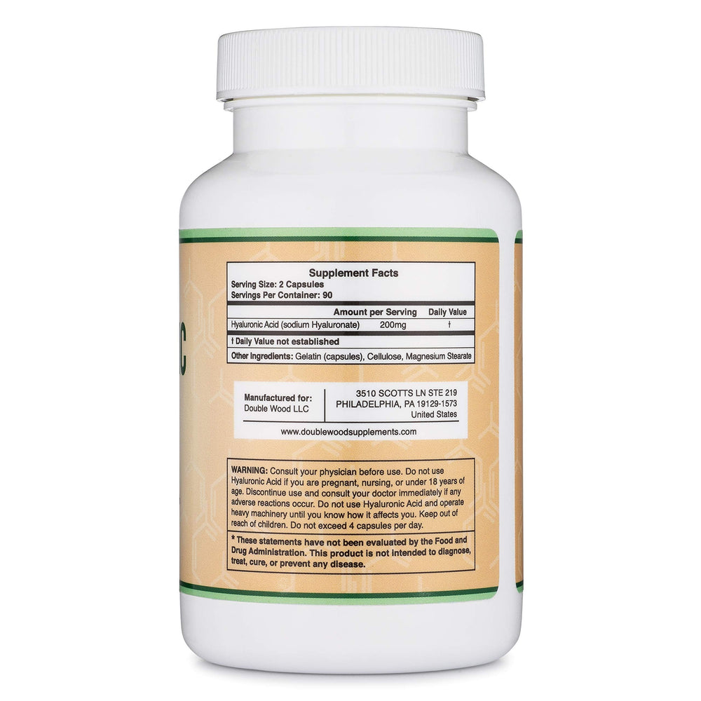 180-capsule bottle displaying 90 servings per bottle