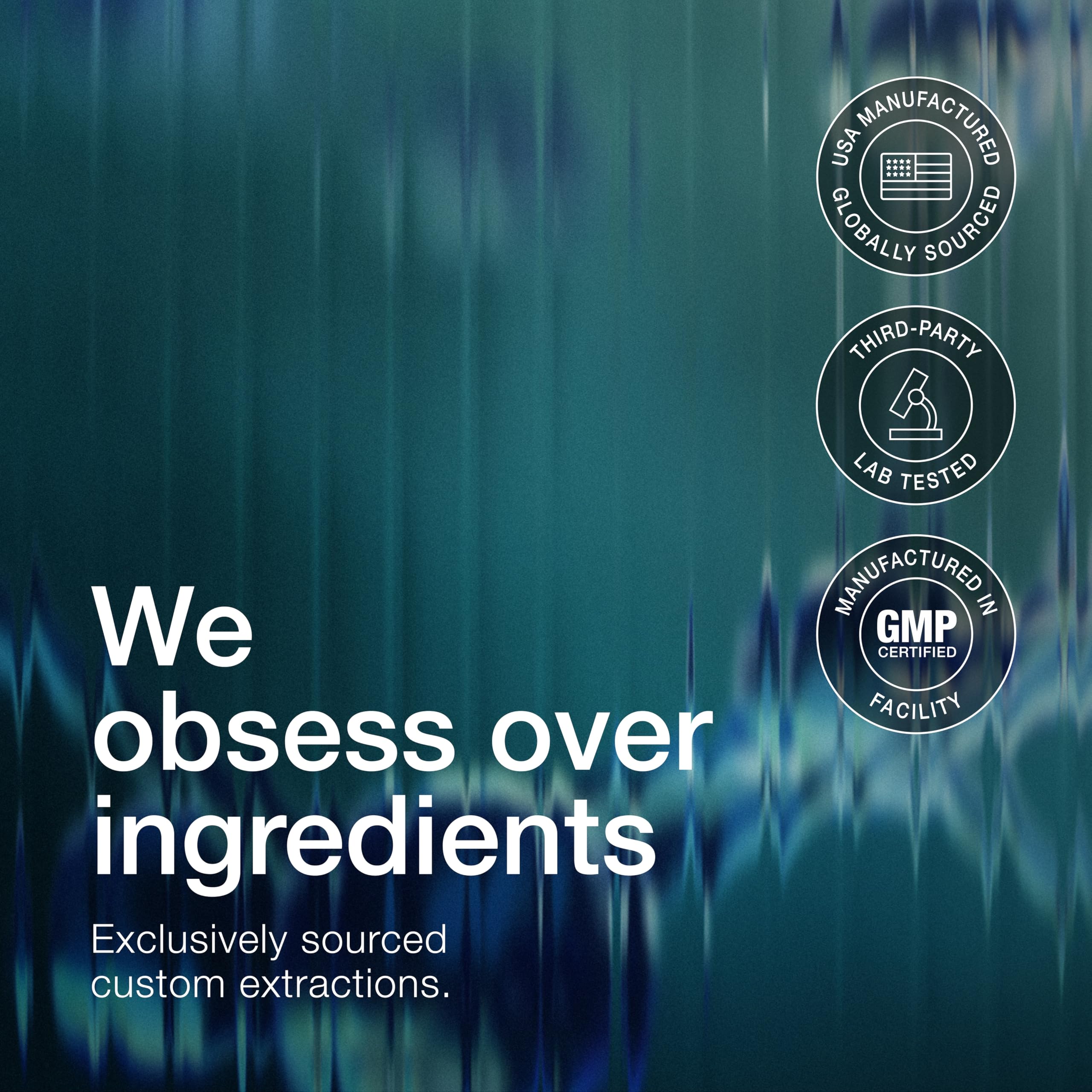 Independent third-party lab testing seal