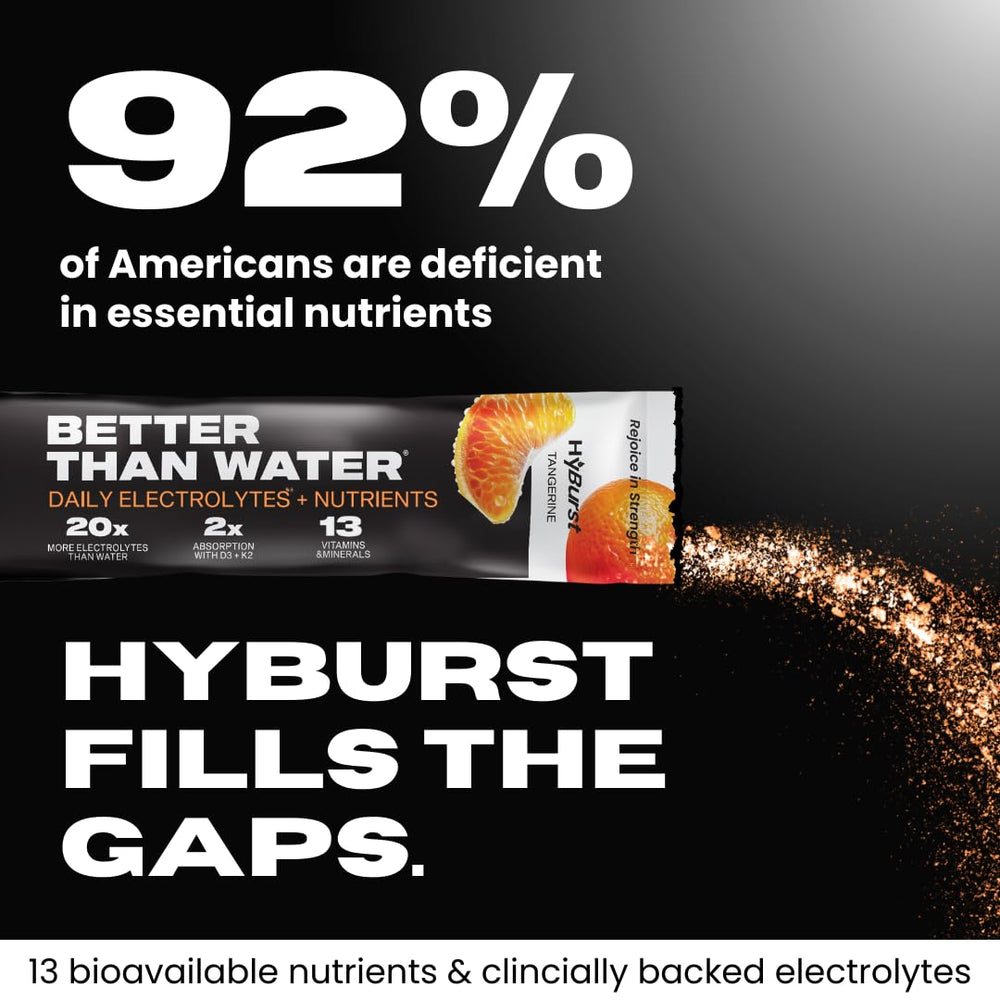 Hyburst brand logo on Tangerine Tango packaging