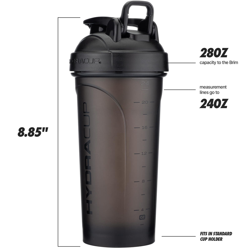 Hydra Cup ProFlow ice blocker shield enhances shake texture.