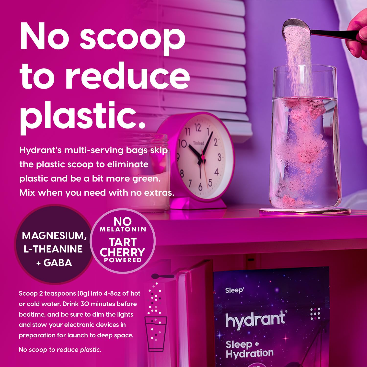 Magnesium, L-Theanine and GABA ingredients highlighted for restful sleep