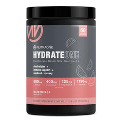 HydrateOne Watermelon canister with 60 servings