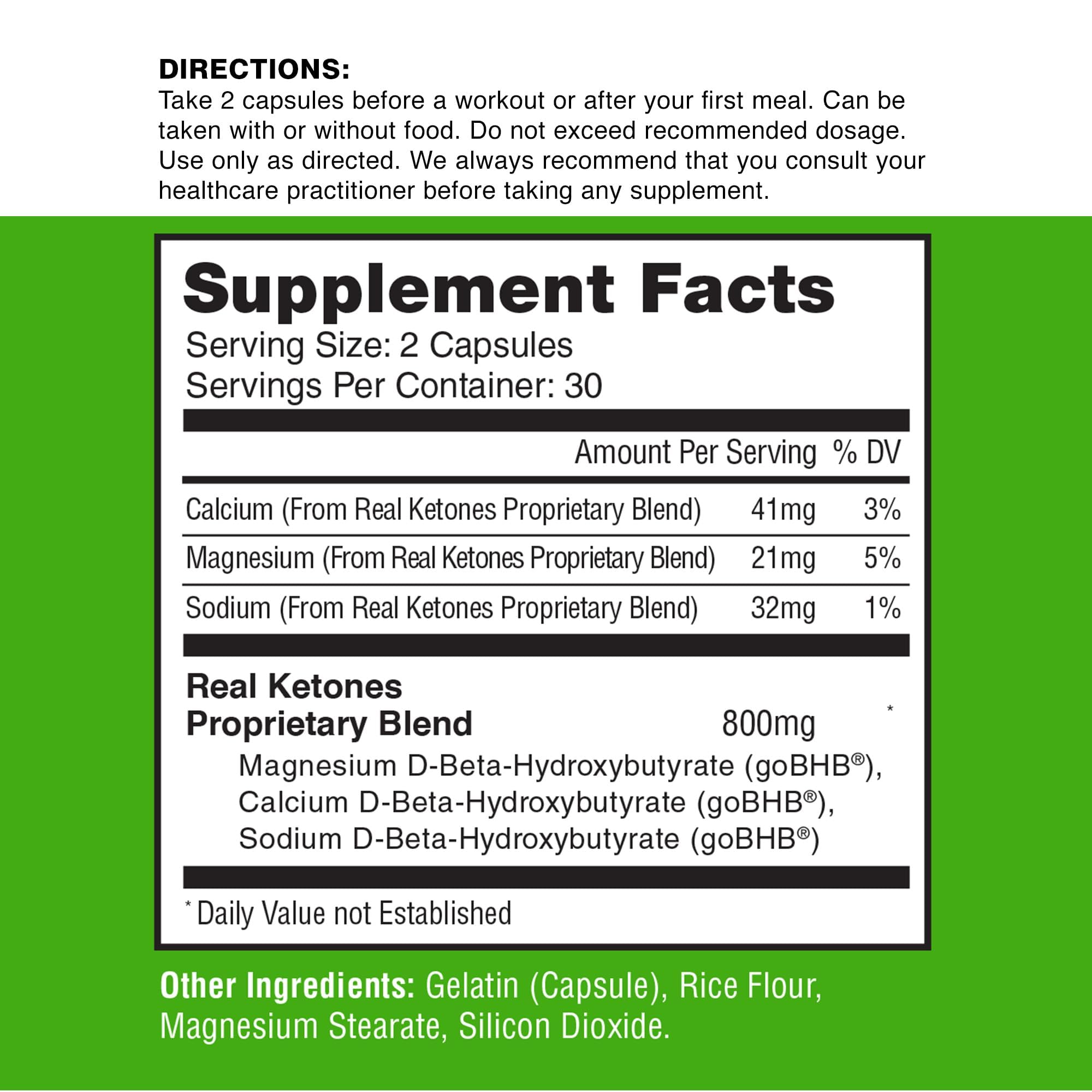 Hydration minerals with BHB rehydration formula