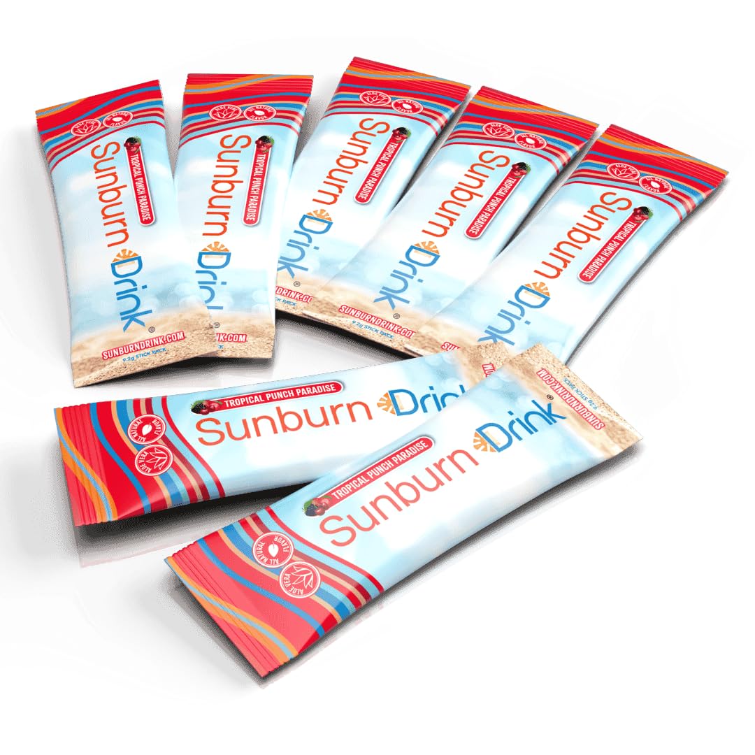 Hydration & Skin Recovery Drink Mix front packaging.