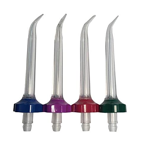 Hydro Floss bundle components showing 4 Regular Jet Tips and holder