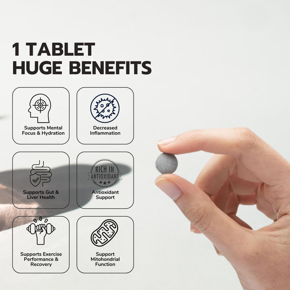 Illustration of 12 PPM hydrogen nanobubbles in water