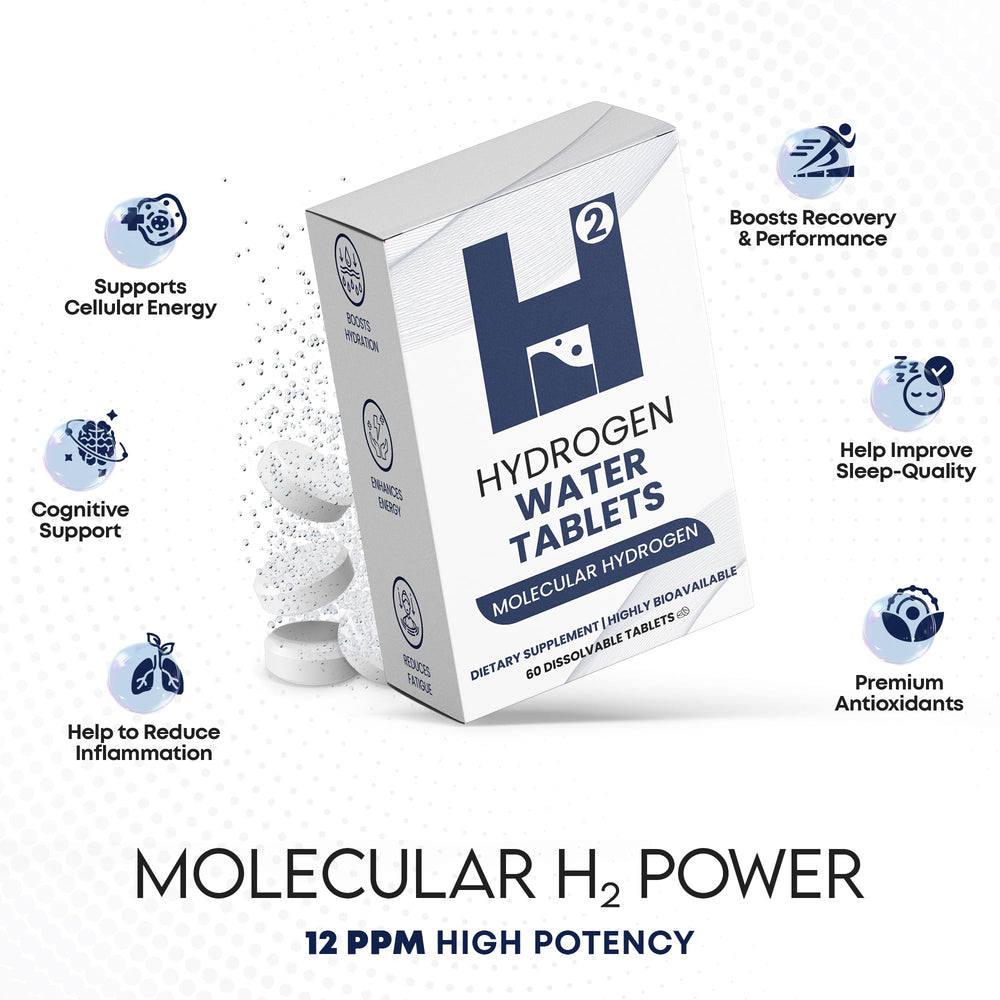 Tablets dissolving in a glass of water