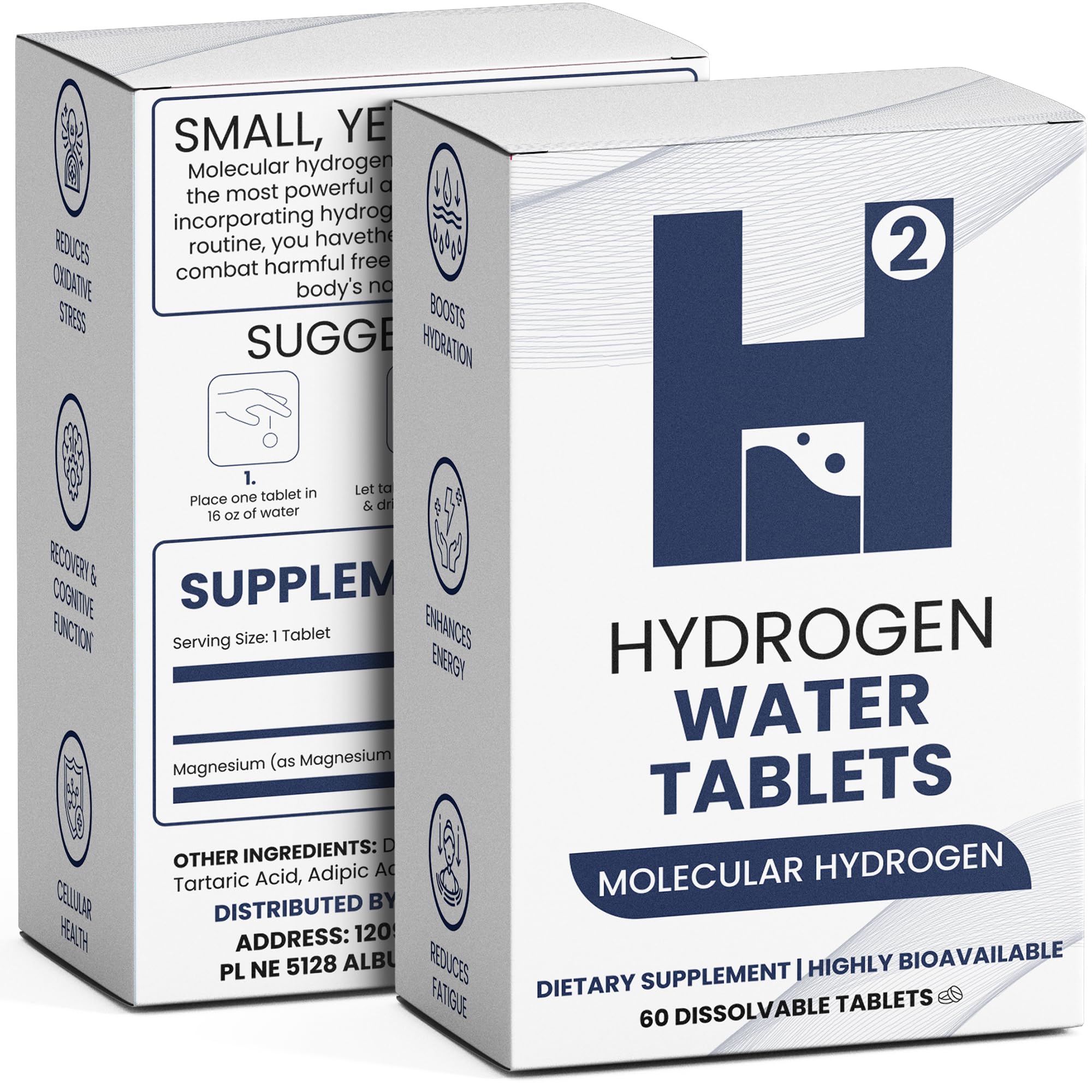 Lifestyle hydration and recovery with hydrogen water tablets