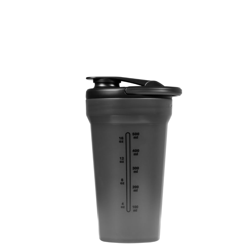 Built-in silent mixing grate inside Hydrojug shaker bottle