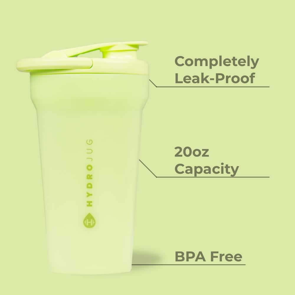 BPA-free Hydrojug shaker bottle interior for easy cleaning