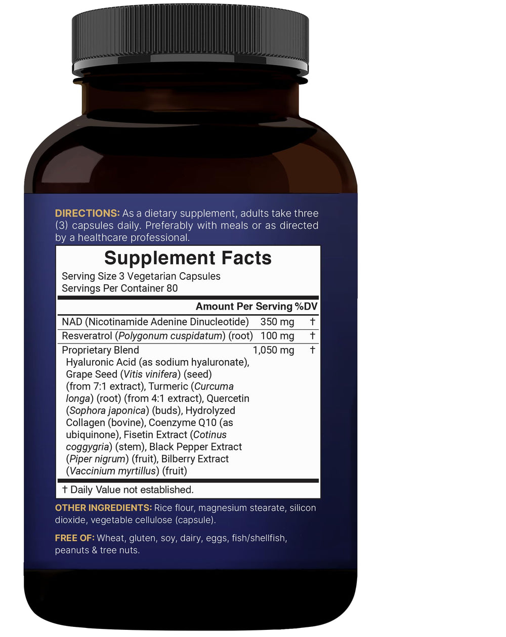 Hydrolyzed collagen and CoQ10 visual