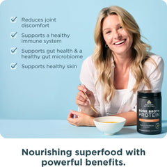 Hydrolyzed collagen peptides with amino acids