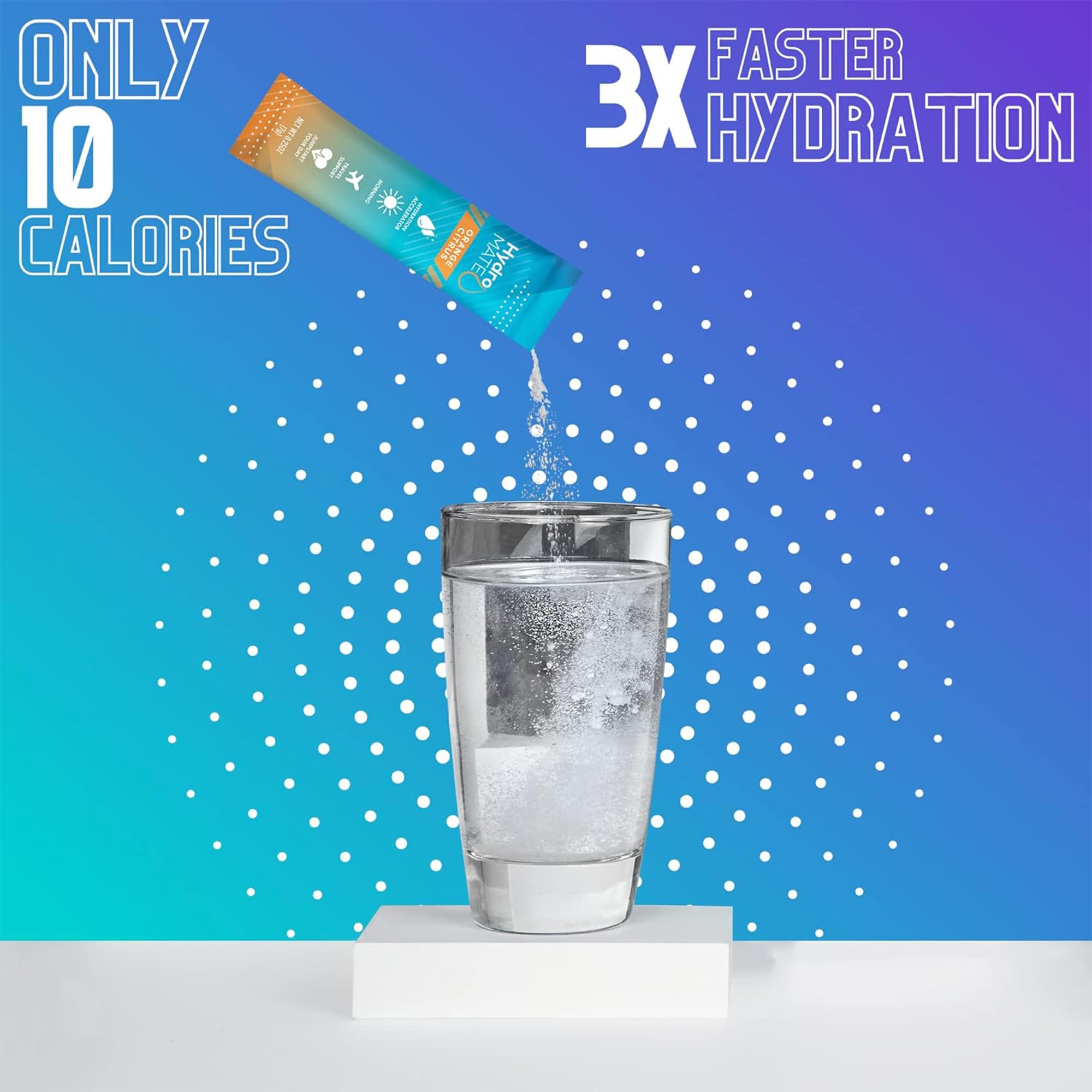 HydroMATE minerals sodium potassium magnesium with vitamin C illustration