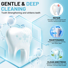 Toothbrush with toothpaste and fresh breath concept