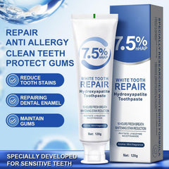 Fluoride-free toothpaste with gentle mint flavor