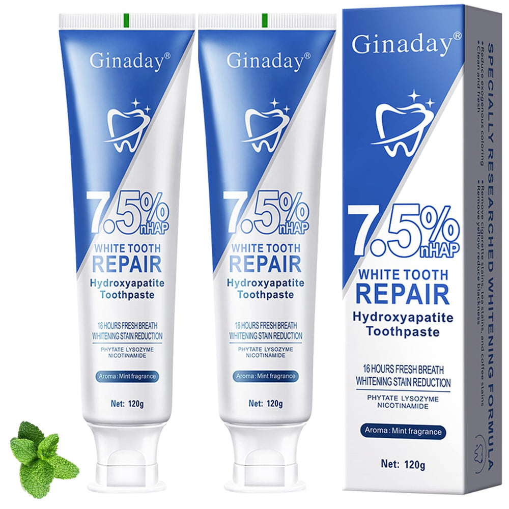 Hydroxyapatite toothpaste packaging