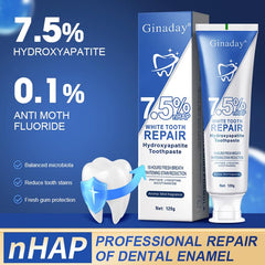 Hydroxyapatite toothpaste tube