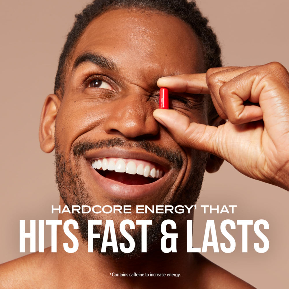 Thermogenic weight loss concept with Hydroxycut packaging