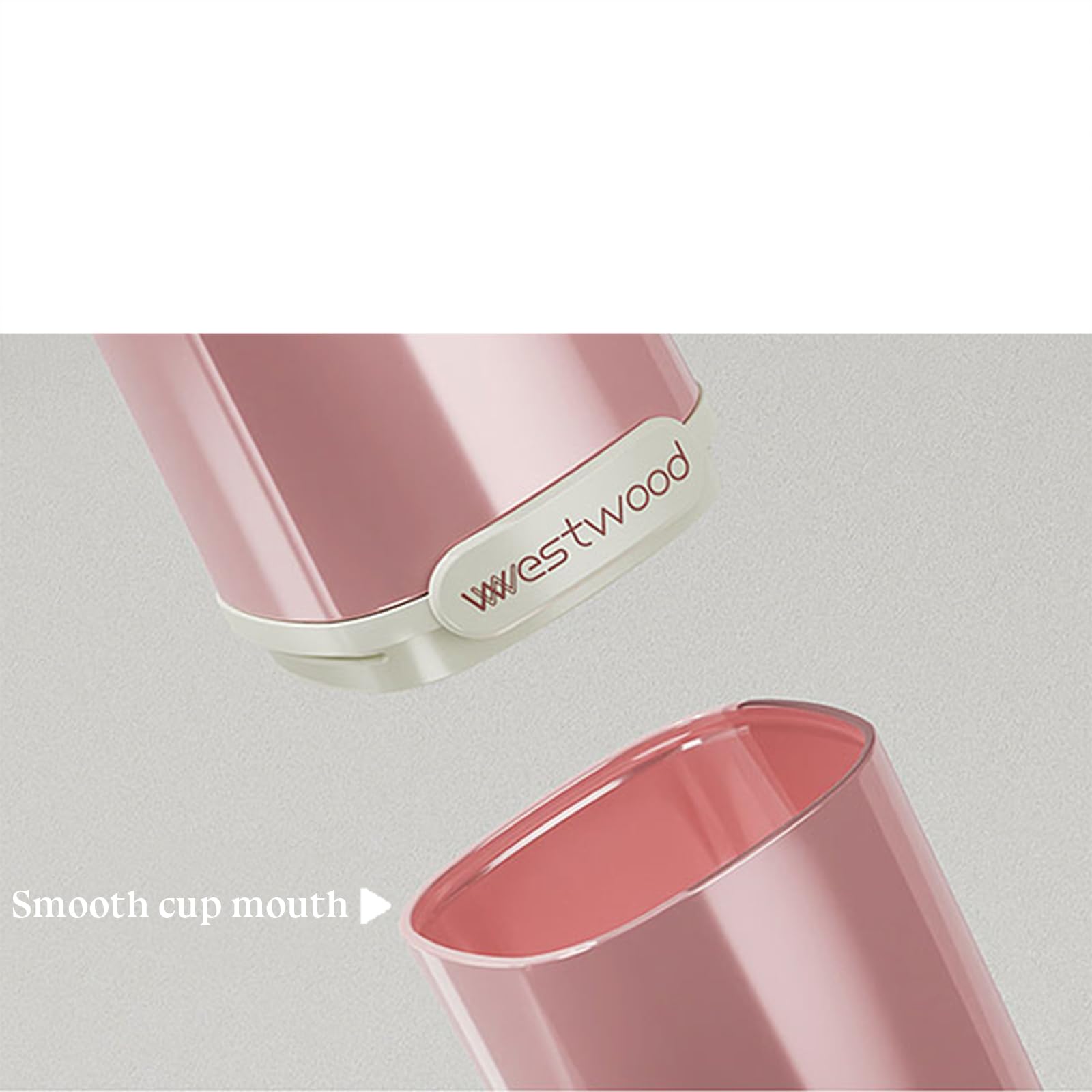 Top half used as cup in HyJeryty travel case