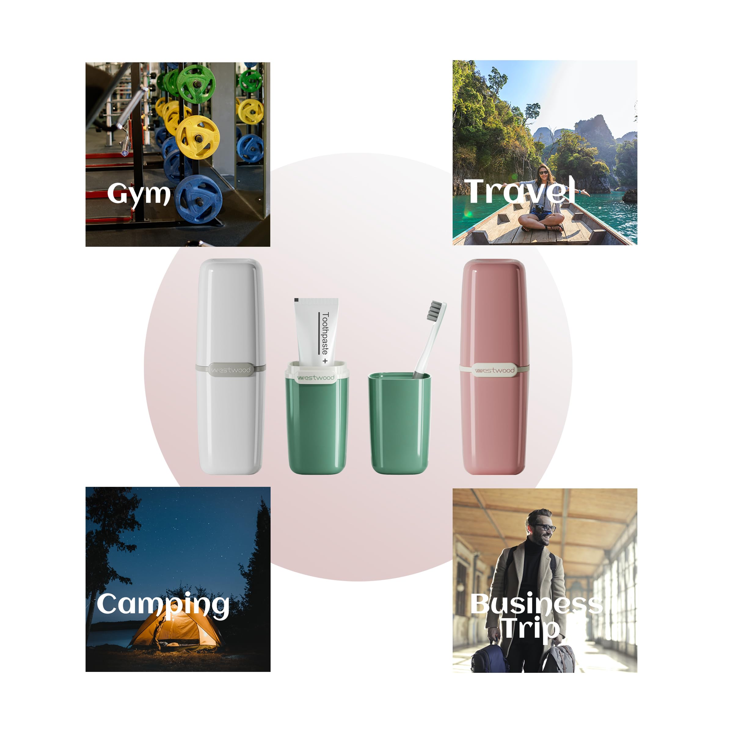 Sturdy food-grade PP material of HyJeryty travel case