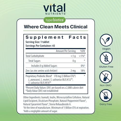 BLIS K12 and BLIS M18 probiotic strains graphic
