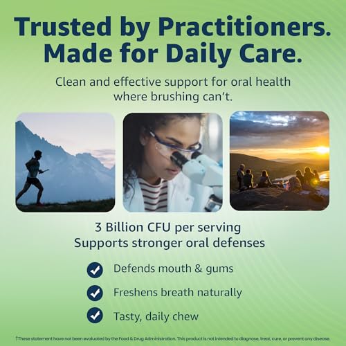Shelf-stable dental probiotic bottle not requiring refrigeration