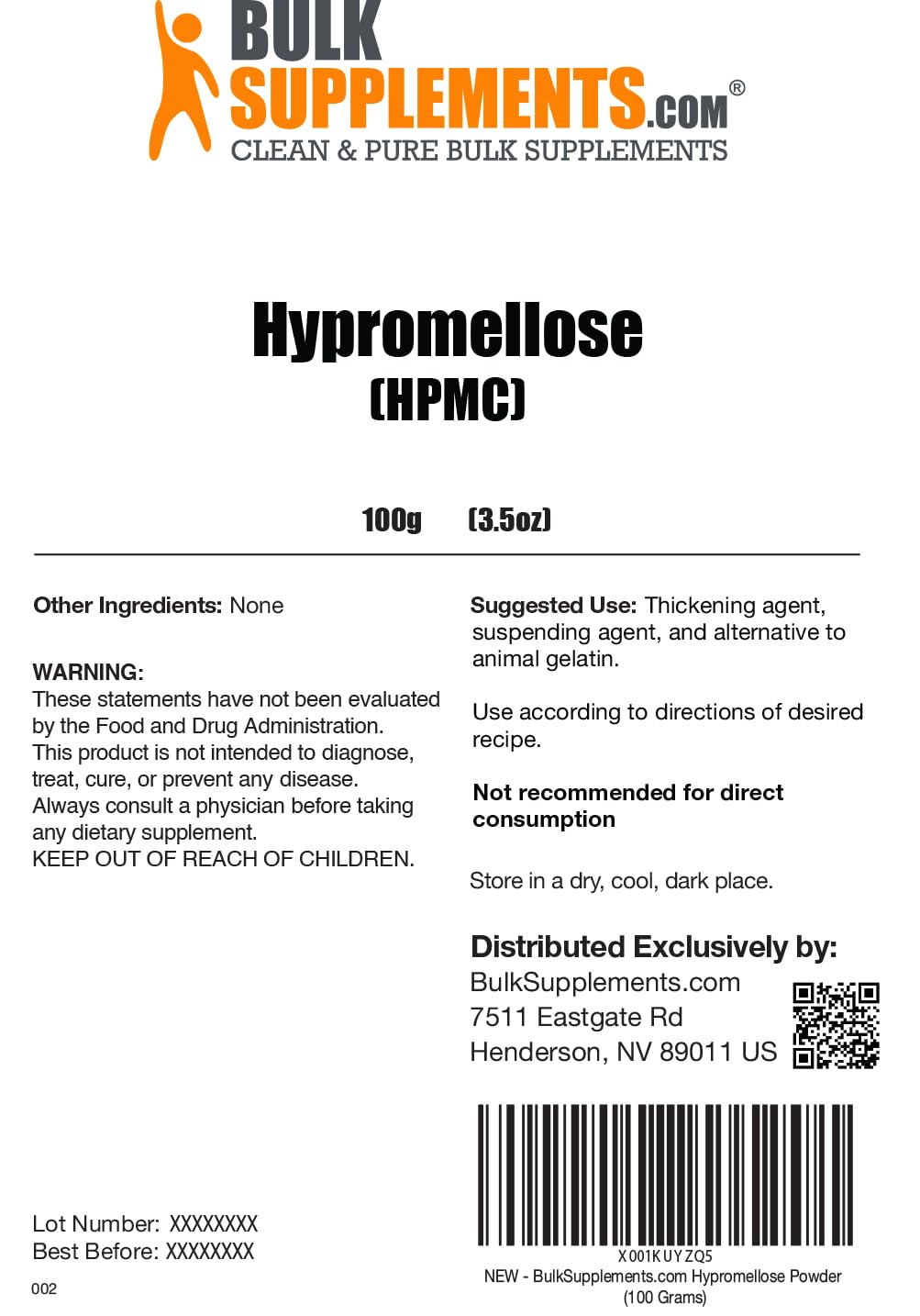 Hypromellose powder usage in formulations across powders, capsules and tablets