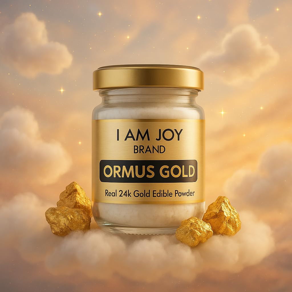 Jar label of I Am Joy Ormus powder 22g