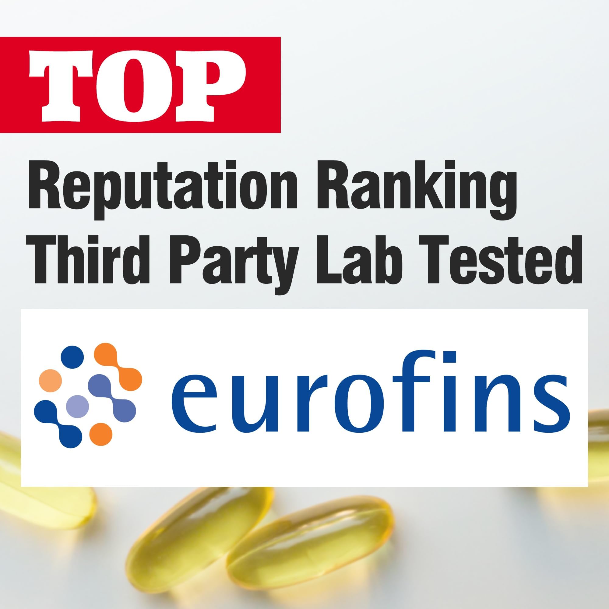 Third-party lab certificate image (Eurofins / QA)